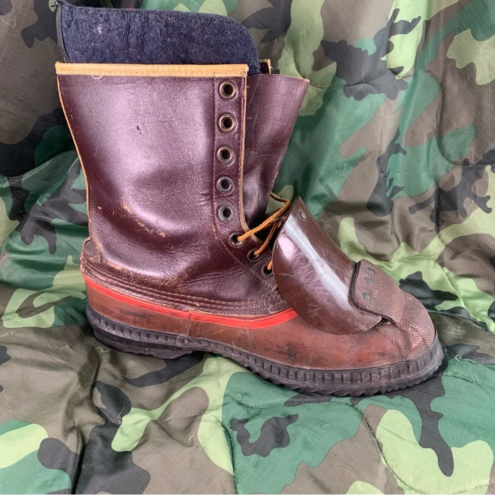 Men's Water Resistant (Waterproof?) Insulated Brown Leather Boots